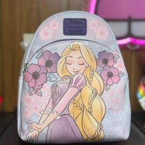 Loungefly Disney Rapunzel Backpack - Pink and Purple